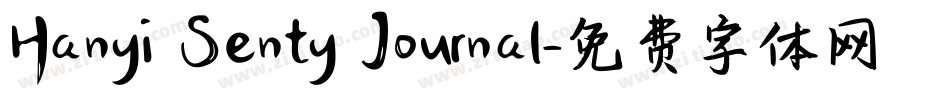 Hanyi Senty Journal字体转换